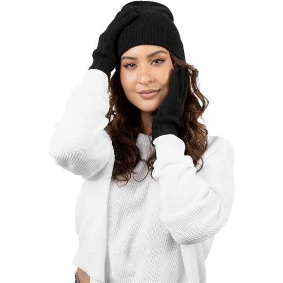 12 Pack Winter Beanie Hats for Men Women, Warm Cozy Knitted Cuffed Skull Cap - Picture 6 of 8